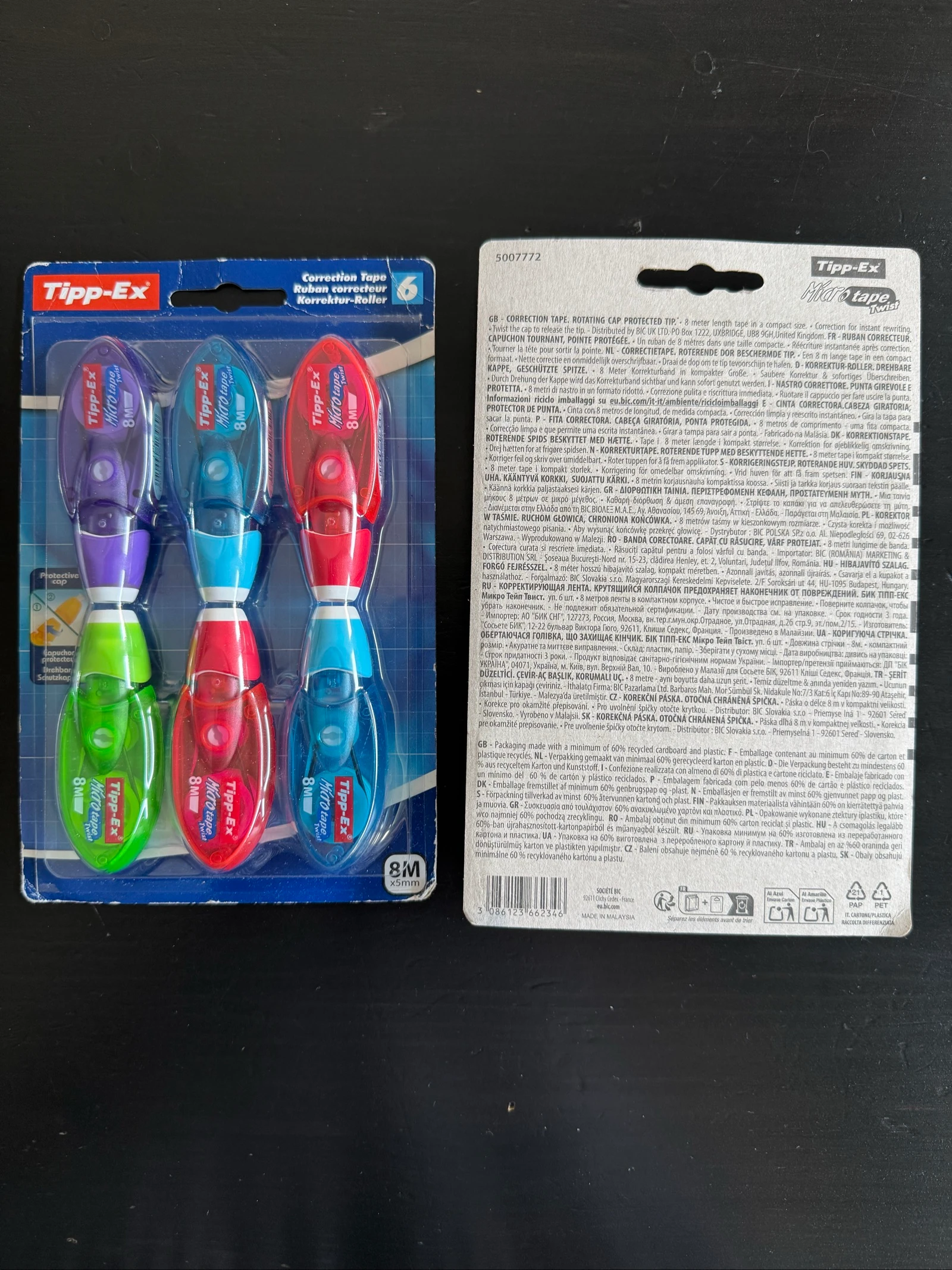 12 cintas correctoras twist tip-ex – photo 2